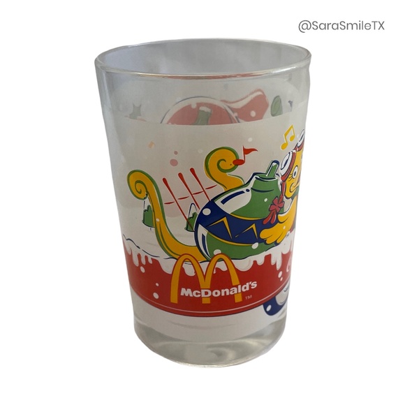 MCDONALD'S COCA-COLA 2001 'Birdie the Early Bird' Christmas Glass - NIB - RARE - Picture 4 of 15